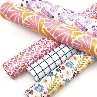 Vinyle Jelly à motifs